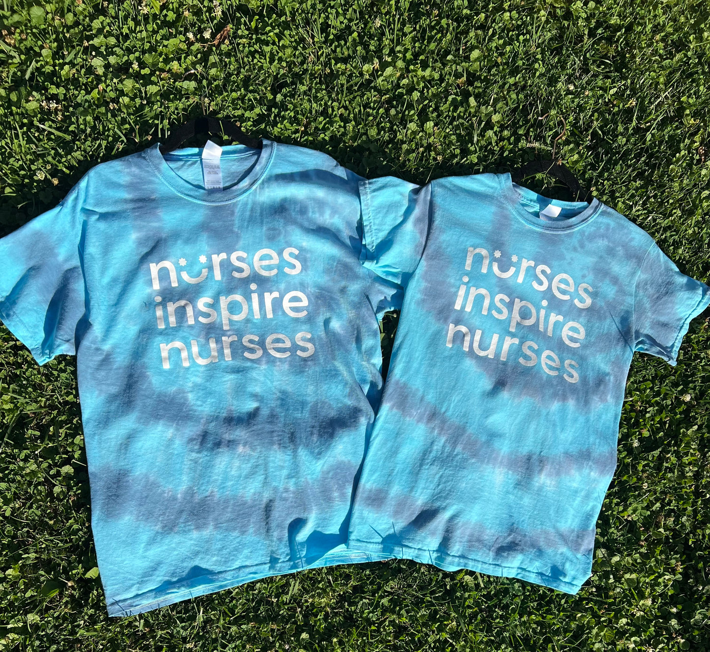 Nurses Inspire Nurses Vintage Summer Tie Dye Tee