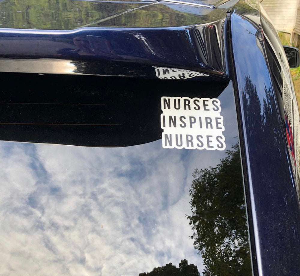 Nurses Inspire Nurses Classic Sticker 5-Pack