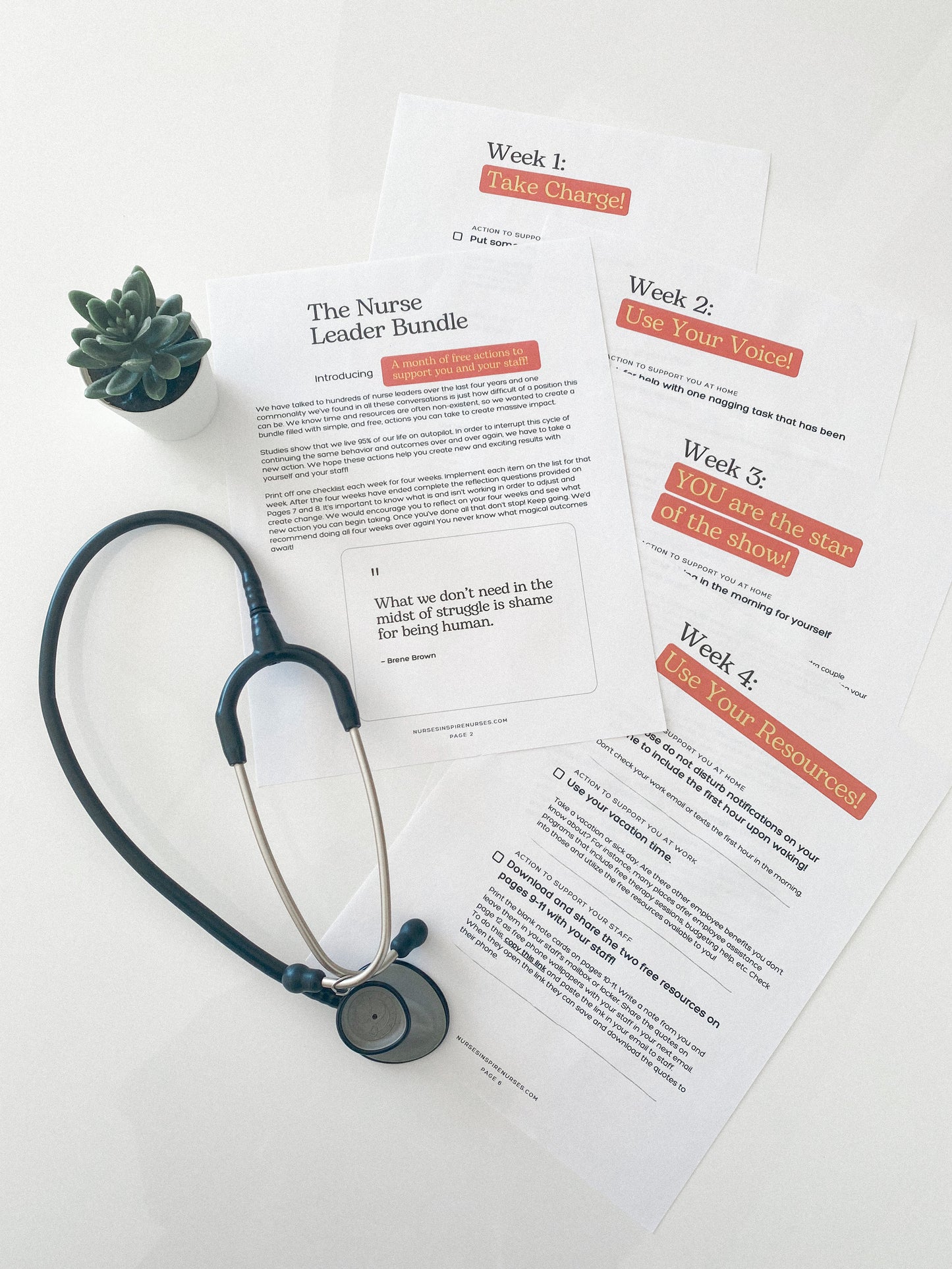 Digital Resource: A Month of Free Actions to Support You and Your Staff