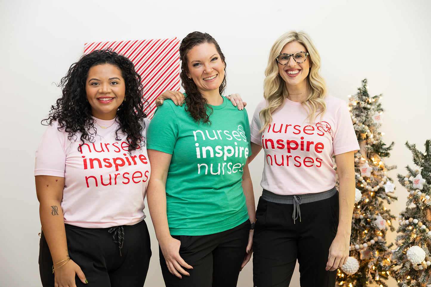 Nurses Inspire Nurses Holiday Tees (ALL SALES FINAL)