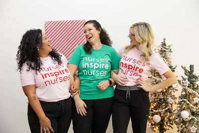 Nurses Inspire Nurses Holiday Tees (ALL SALES FINAL)