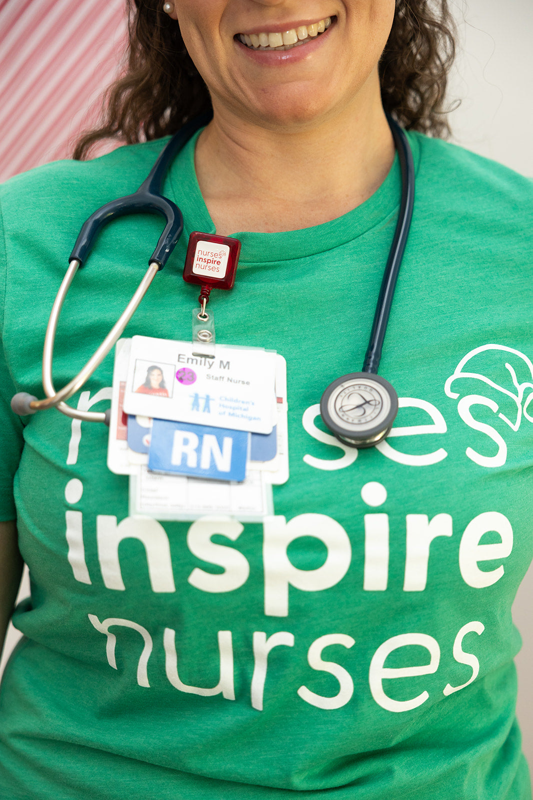 Nurses Inspire Nurses Holiday Badge Reel (ALL SALES FINAL)