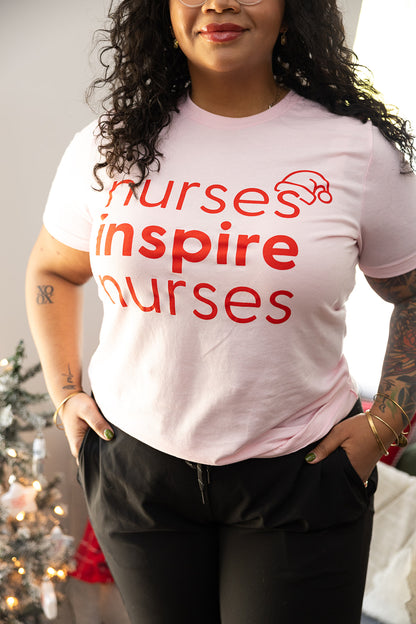 Nurses Inspire Nurses Holiday Tees (ALL SALES FINAL)