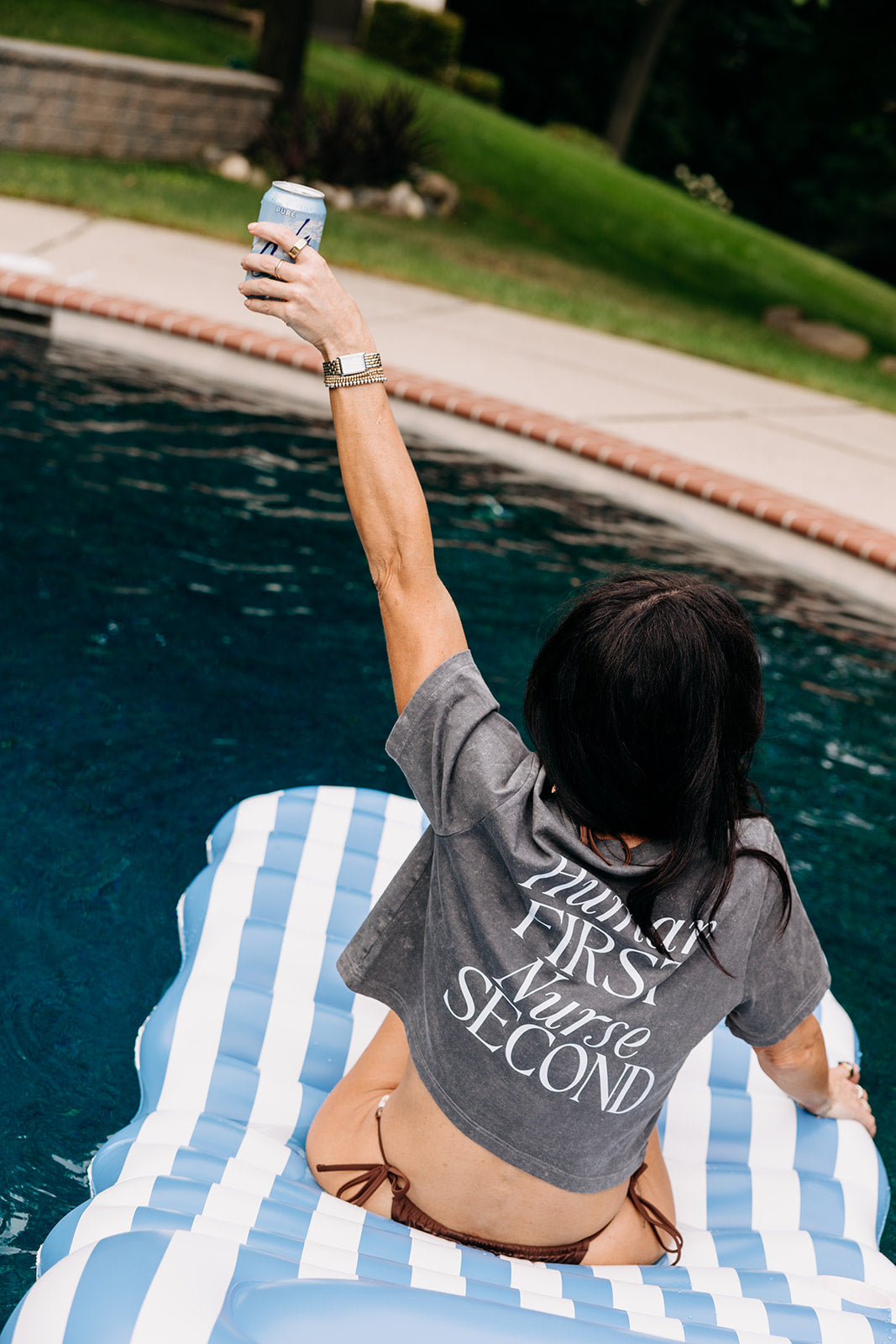 Nurses Inspire Nurses Crop Top