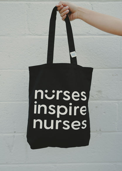 Nurses Inspire Nurses Smile Tote Bag