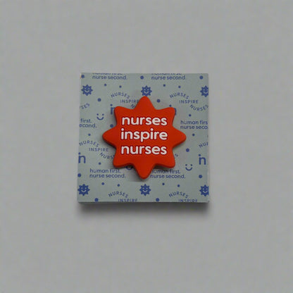 Nurses Inspire Nurses Shoe Charms (2 pack)