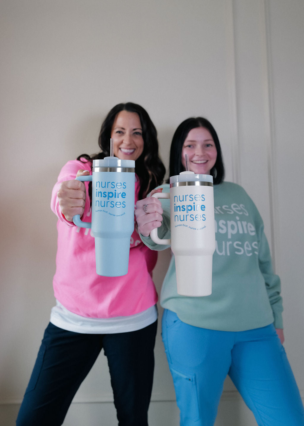 Nurses Inspire Nurses 40oz Stainless Steel Tumbler