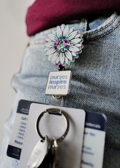 Nurses Inspire Nurses Enamel Pin