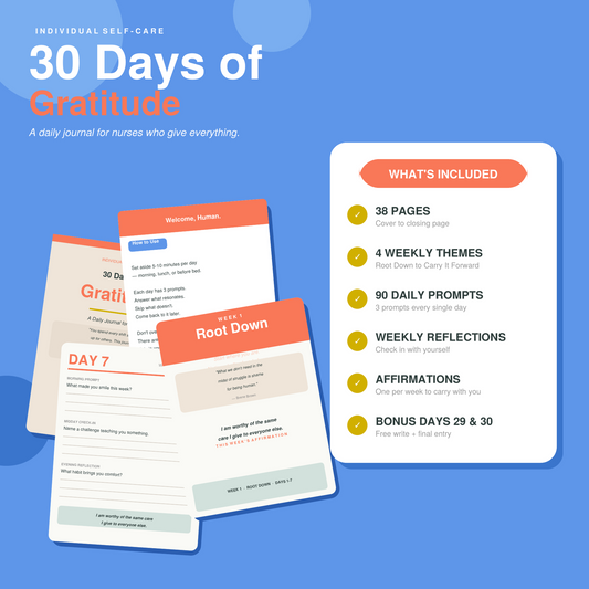 Digital Resource:  30 day Gratitude Journal