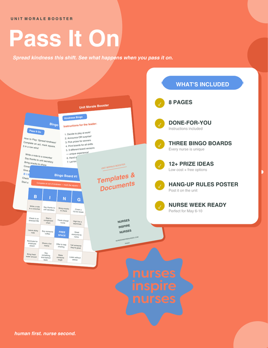Digital Resource: Pass It On Kindness Bingo
