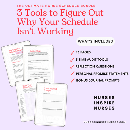 Digital Resource: The Ultimate Nurse Schedule Bundle