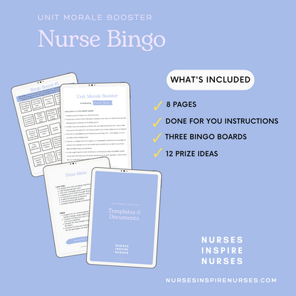 Digital Resource: Nurse Bingo